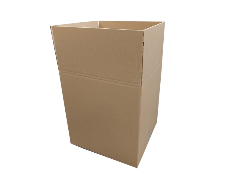 Szary karton klapowy o wymiarach 370x280x430mm, wykonany z 3-warstwowej tektury o fali C i gramaturze 535 g/m². Ekologiczny, lekki i łatwy w składaniu – stanowi funkcjonalne i odpowiedzialne rozwiązanie do wysyłki i przechowywania towarów.