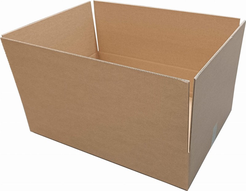Szary karton klapowy o wymiarach 700x500x170mm, wykonany z solidnej 5-warstwowej tektury (fala EB) o gramaturze 540 g/m².