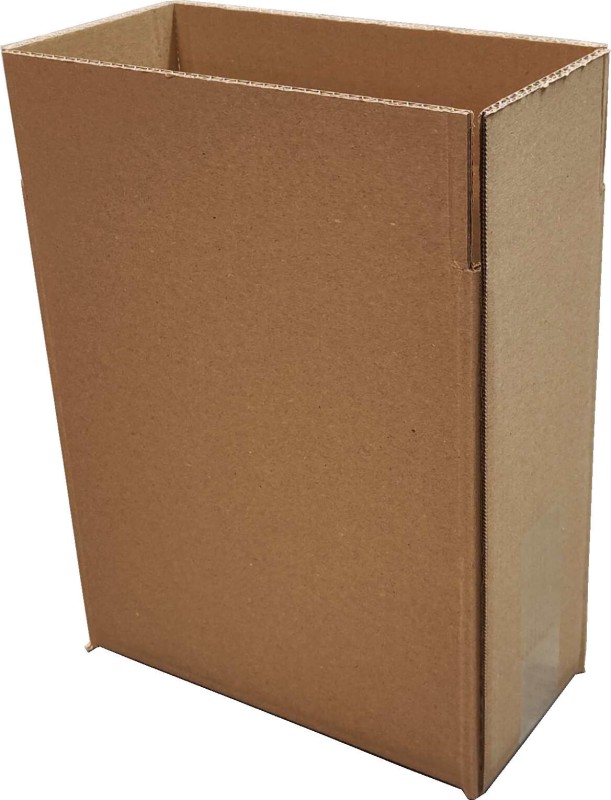 Wytrzymały szary karton klapowy o wymiarach 275x135x300mm, wykonany z 5-warstwowej tektury falistej (fala BC) o gramaturze 640 g/m².