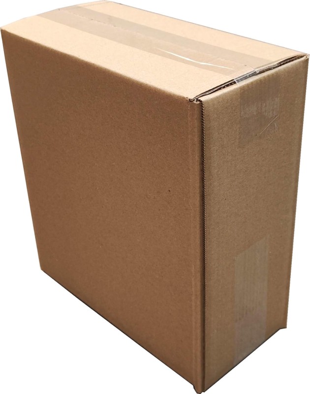 Wytrzymały szary karton klapowy o wymiarach 275x135x300mm, wykonany z 5-warstwowej tektury falistej (fala BC) o gramaturze 640 g/m².