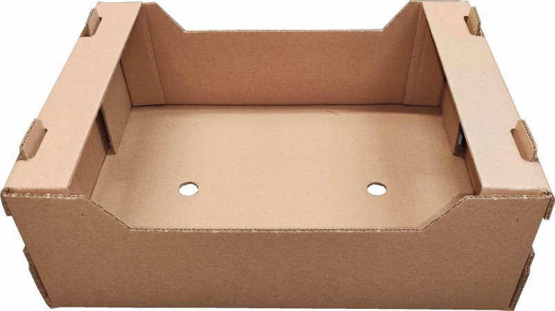 Solidna, 5-warstwowa skrzynka tekturowa o wymiarach 367x287x130 mm, wykonana z wytrzymałej szaro-szarej tektury (gramatura 580 g/m²). Klasyczne, estetyczne opakowanie idealne do przechowywania i prezentacji.