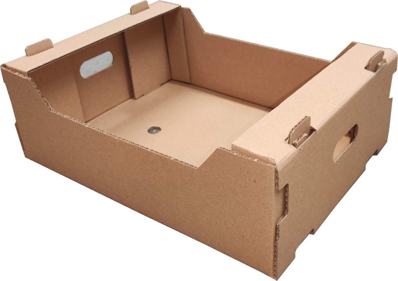 Solidna, 5-warstwowa skrzynka tekturowa o wymiarach 367x287x130 mm, wykonana z wytrzymałej szaro-szarej tektury (gramatura 580 g/m²). Klasyczne, estetyczne opakowanie idealne do przechowywania i prezentacji.