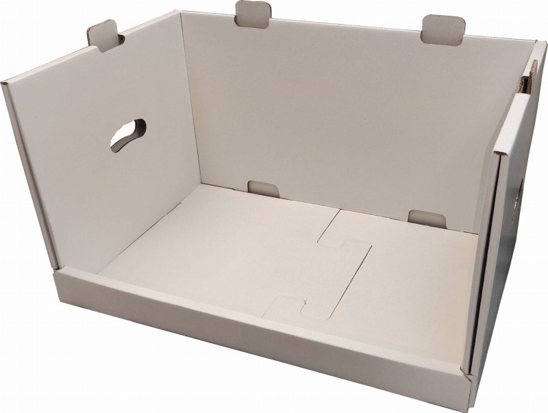 Tekturowy stand modułowy o wymiarach 560x360x250 mm to rozwiązanie do prezentacji produktów w różnych przestrzeniach handlowych i eventowych. Złożony z 5 samodzielnych modułów wykonanych z solidnej tektury EB.