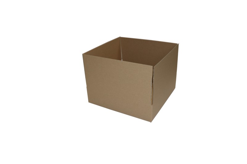 Karton klapowy o wymiarach 300x300x80mm, wykonany z szarej 3-warstwowej tektury falistej (fala B) o gramaturze 360 g/m². Konstrukcja F201 ułatwia szybkie składanie, a solidna tektura zapewnia skuteczną ochronę zawartości.