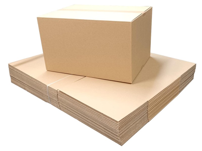 Karton klapowy 500x380x300 mm z wytrzymałej tektury falistej, idealny do wysyłek kurierskich i paczkomatów. Solidna konstrukcja, łatwe składanie i uniwersalne zastosowanie w e-commerce oraz magazynach.
