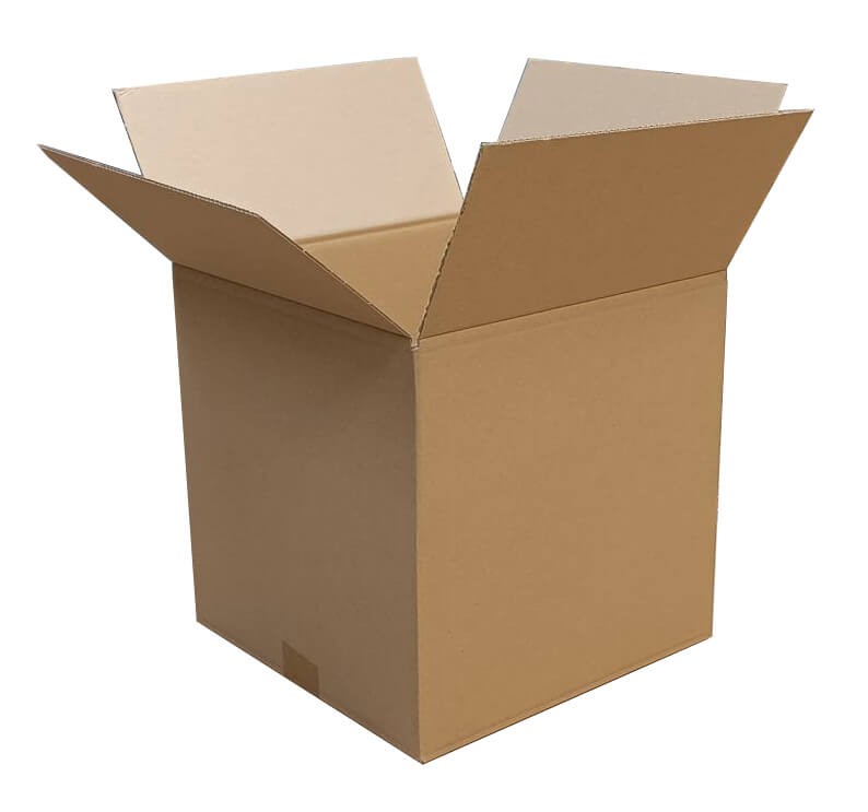 Szary karton klapowy o wymiarach zewnętrznych 306x306x309 mm, wykonany z 3-warstwowej tektury falistej (fala B) o gramaturze 380 g/m². Konstrukcja F201 umożliwia łatwe składanie, a trwała tektura zapewnia skuteczną ochronę zawartości.