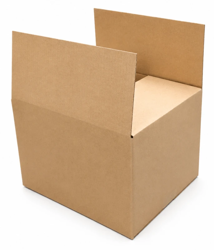 Karton klapowy 350x300x245 mm wykonany z wytrzymałej tektury falistej. Uniwersalne opakowanie wysyłkowe do bezpiecznego pakowania produktów, idealne do sprzedaży internetowej oraz przesyłek Paczkomatami InPost.