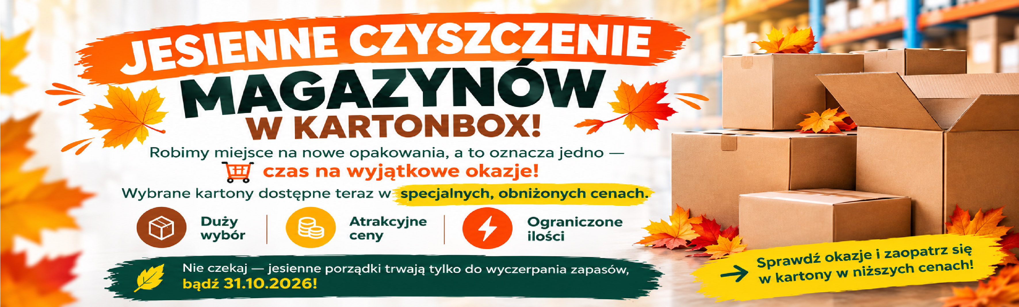 promocja jesienna pc kartonbox.pl
